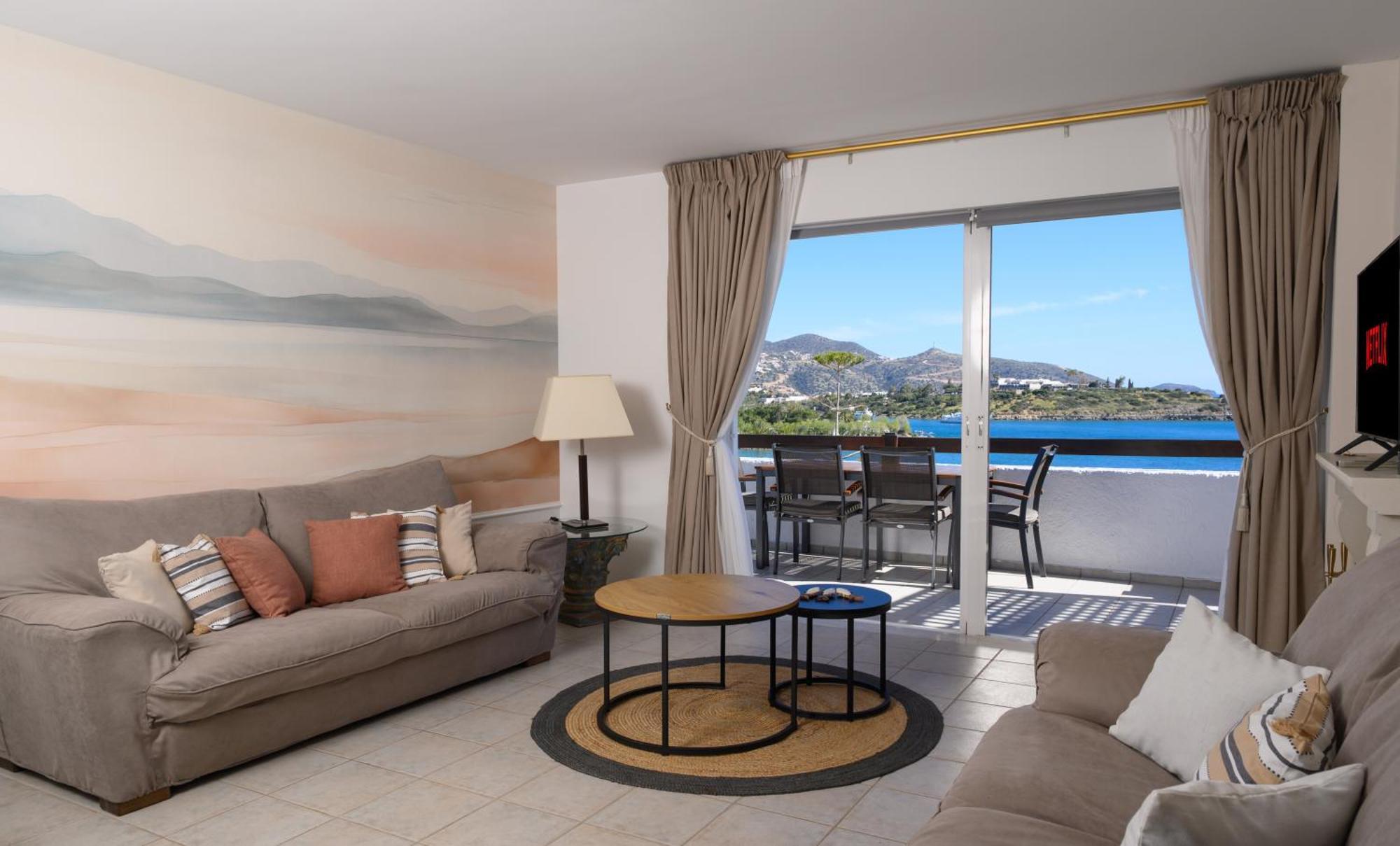 Horizon Central Apartment Amazing View Agios Nikolaos Exteriör bild