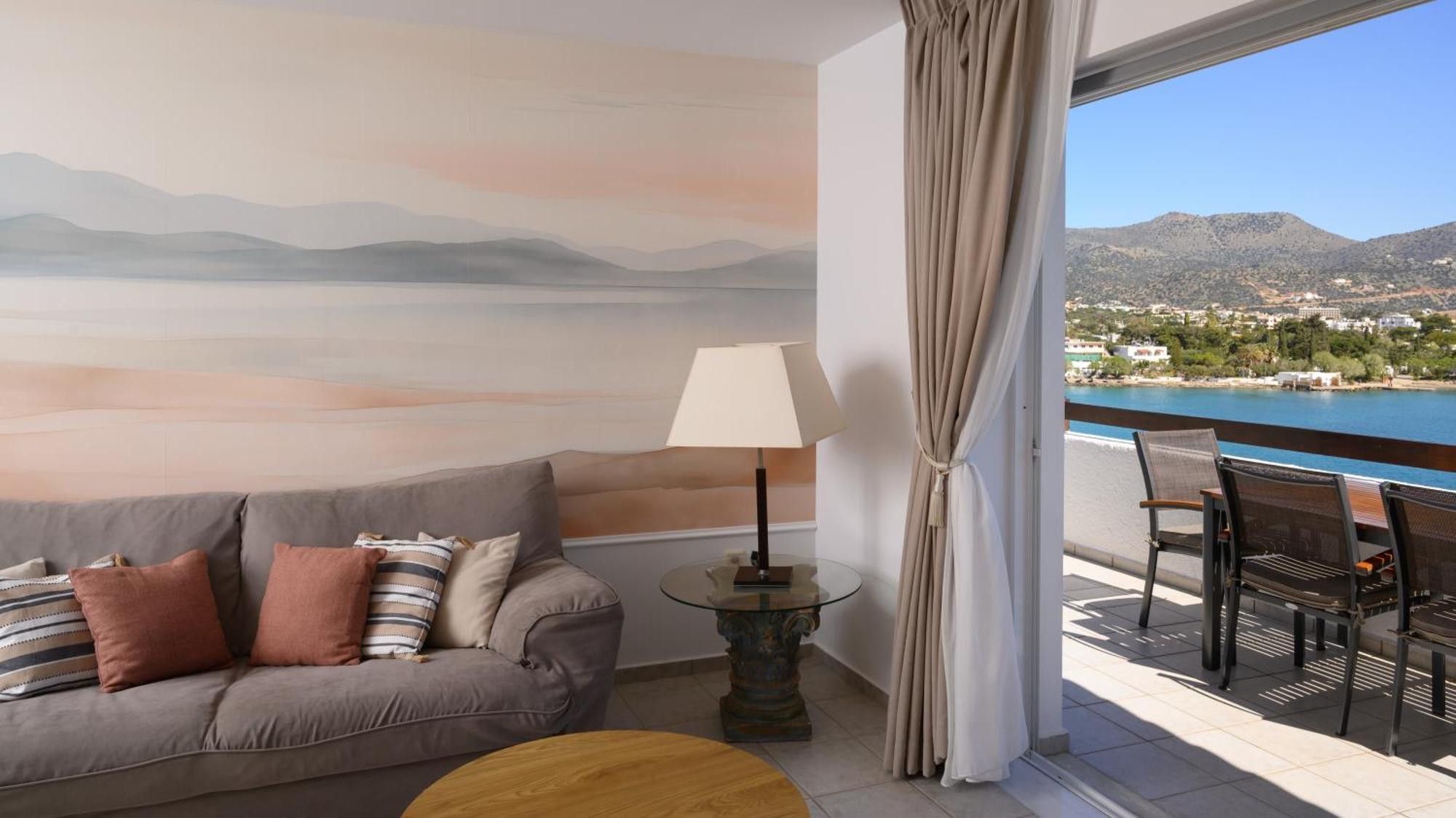Horizon Central Apartment Amazing View Agios Nikolaos Exteriör bild