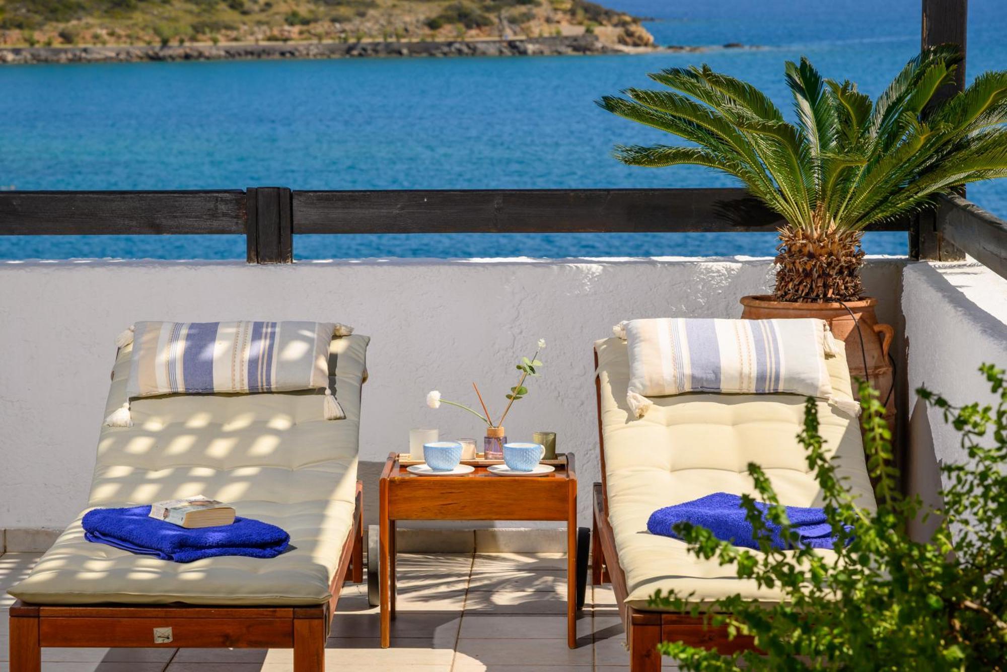 Horizon Central Apartment Amazing View Agios Nikolaos Exteriör bild